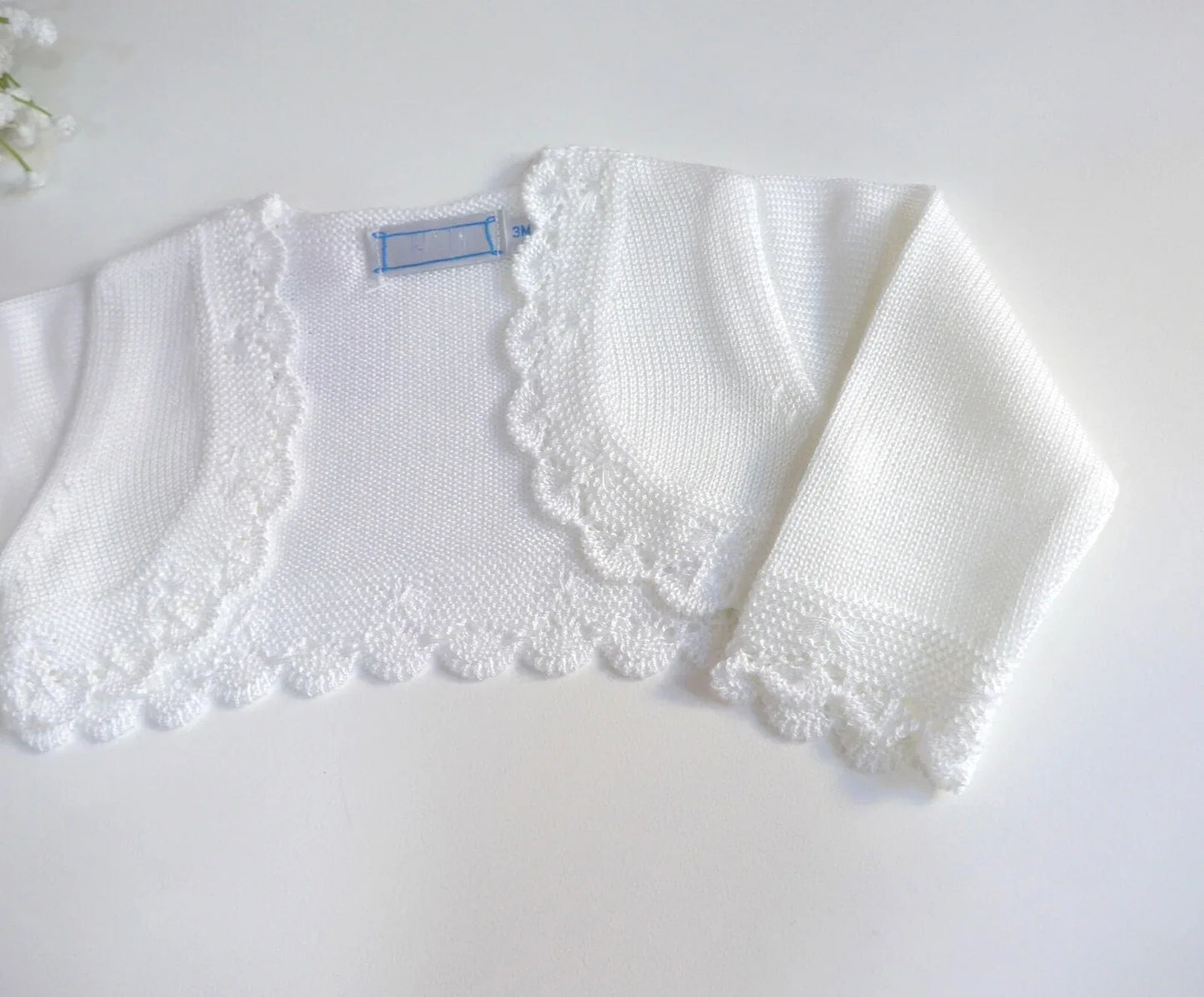 Chaqueta corta perle blanco - PARDALETS