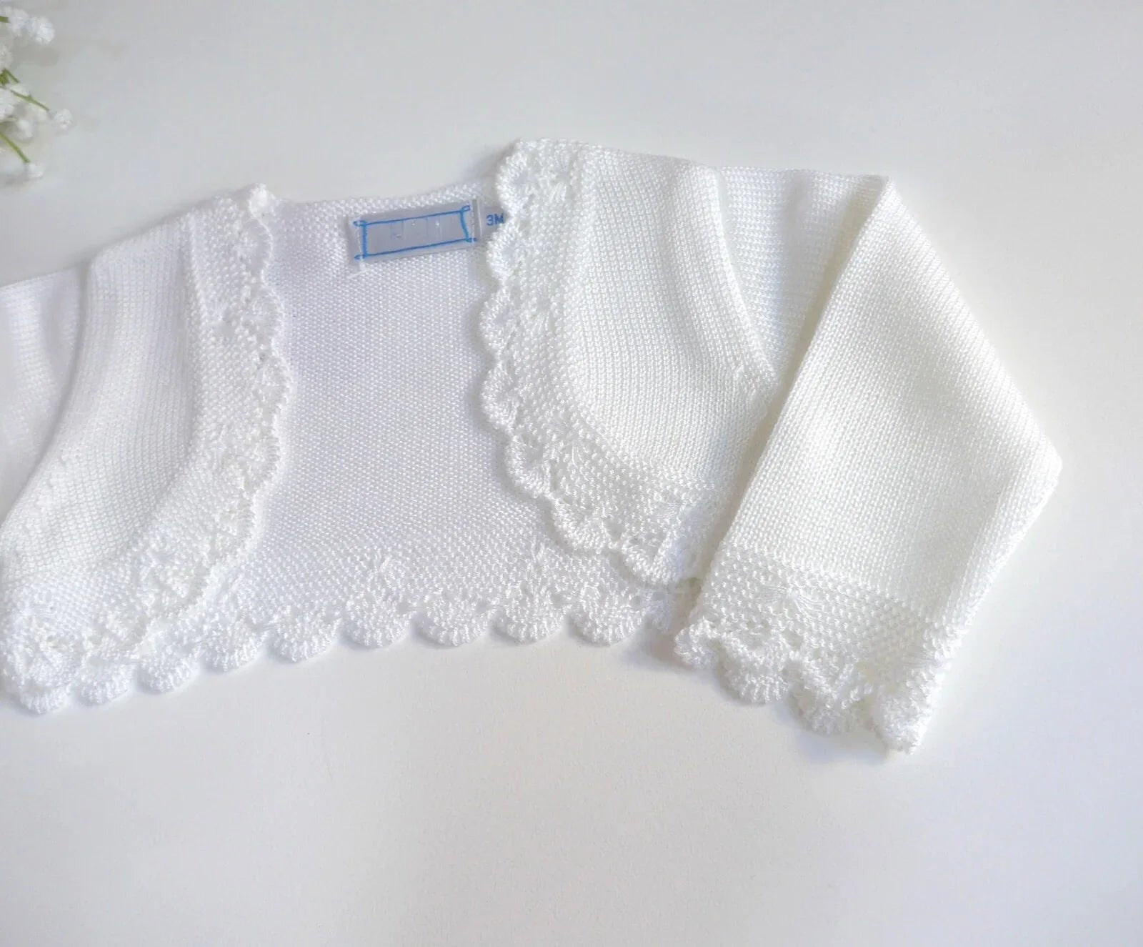 Chaqueta corta perle blanco - PARDALETS