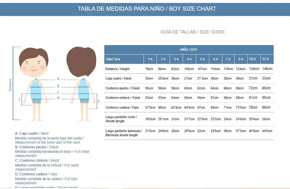 Conjunto camisa rayas y bermuda azul "Norah" - PARDALETS