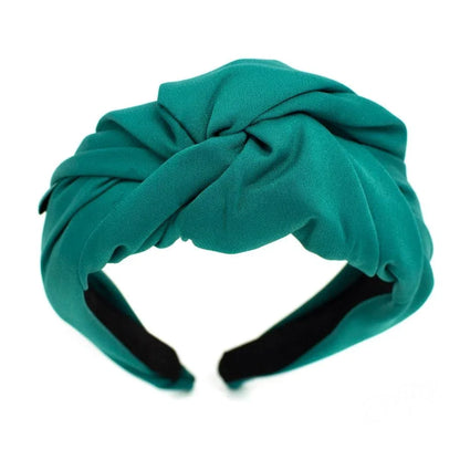 Diadema nudo verde pato - PARDALETS