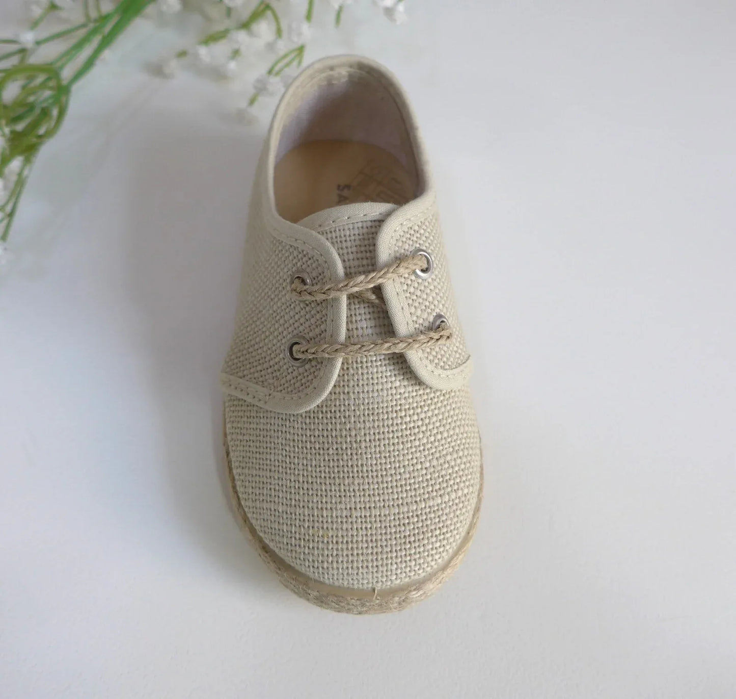 Zapato blucher lino - PARDALETS