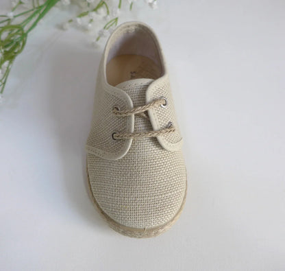 Zapato blucher lino - PARDALETS