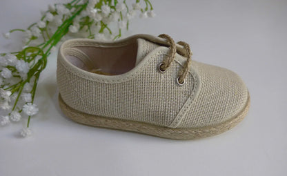 Zapato blucher lino - PARDALETS