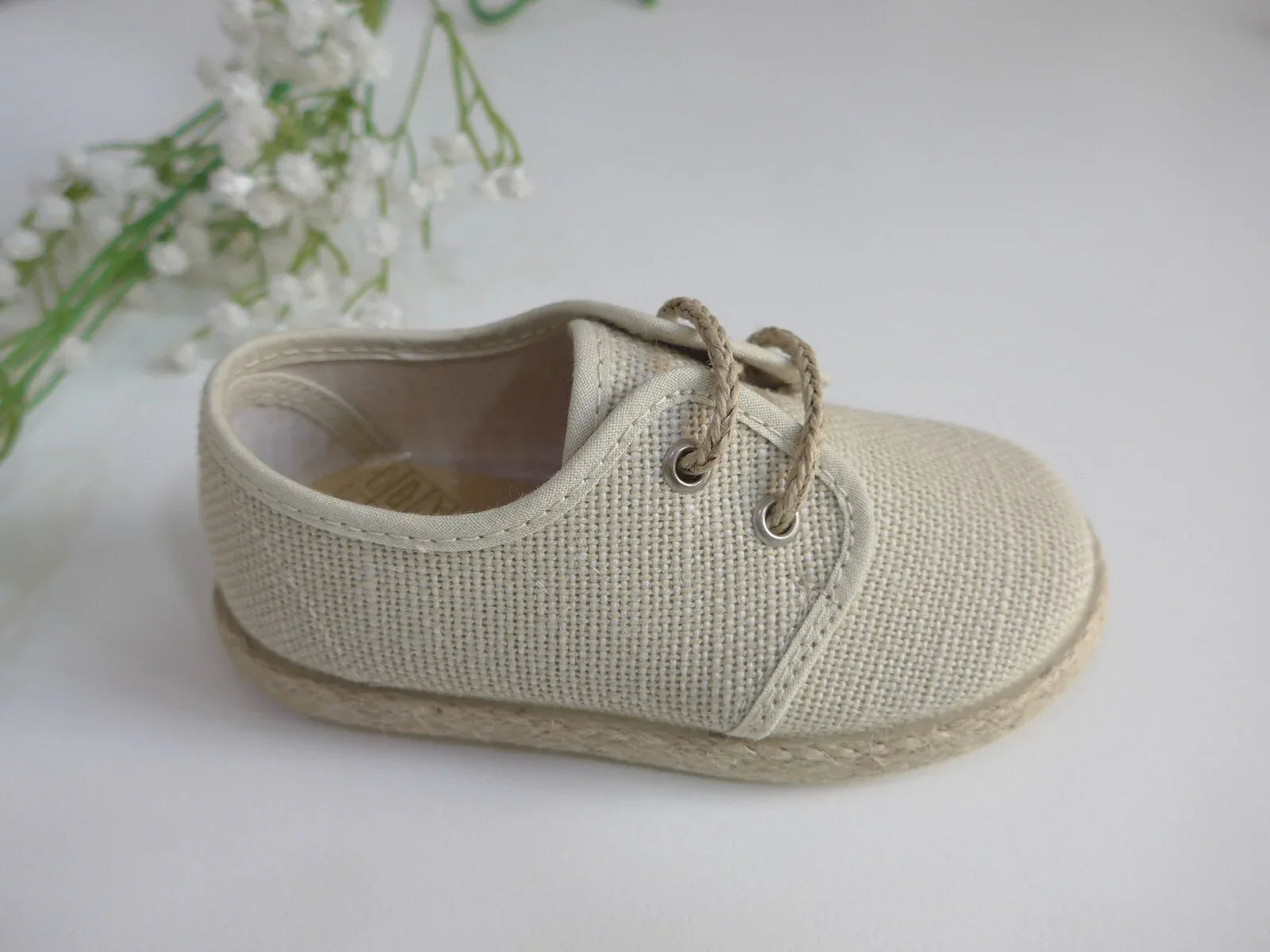 Zapato blucher lino - PARDALETS