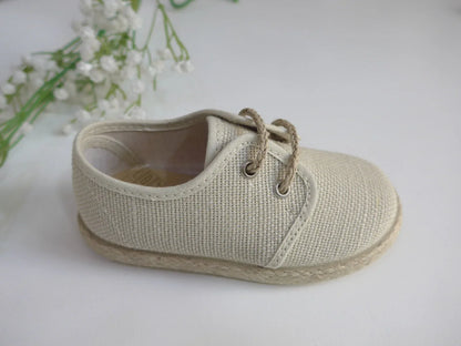 Zapato blucher lino - PARDALETS