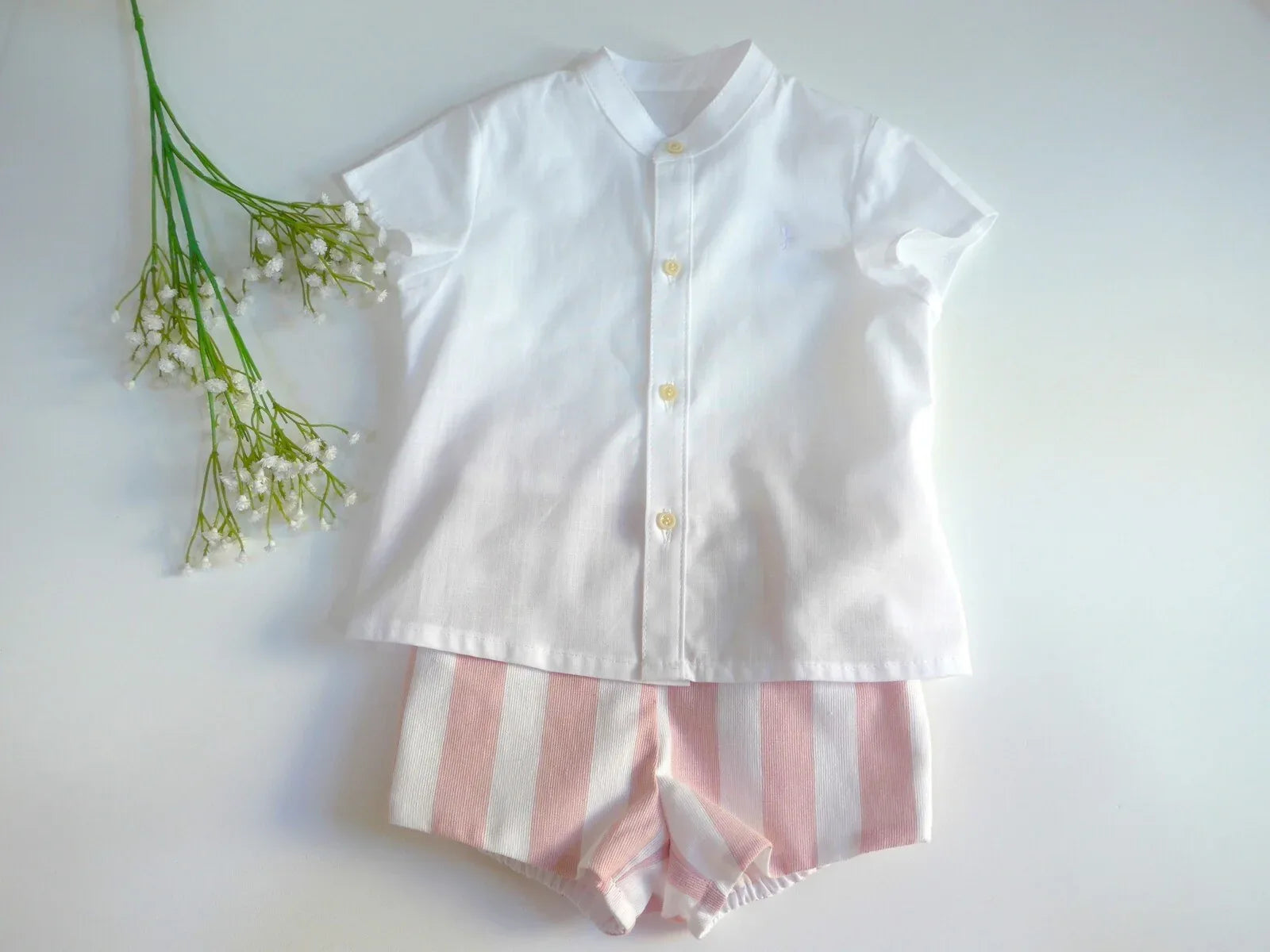 Conjunto camisa y short "Manuela" - PARDALETS