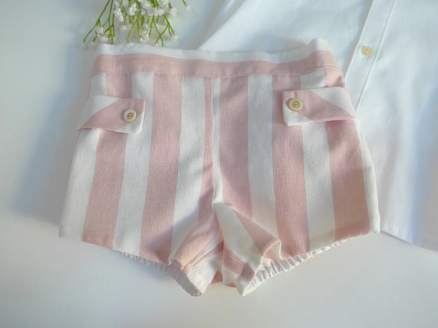 Conjunto camisa y short "Manuela" - PARDALETS