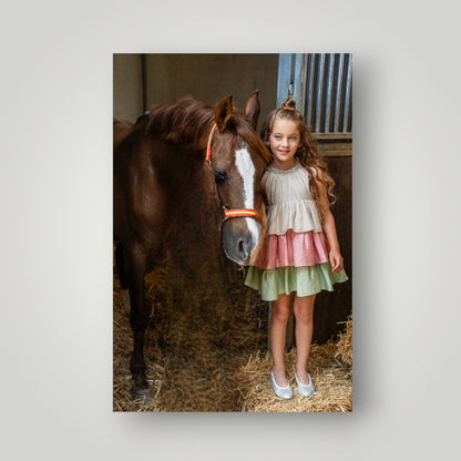 Vestido tirantes 3 volantes "Wabi-Sabi"