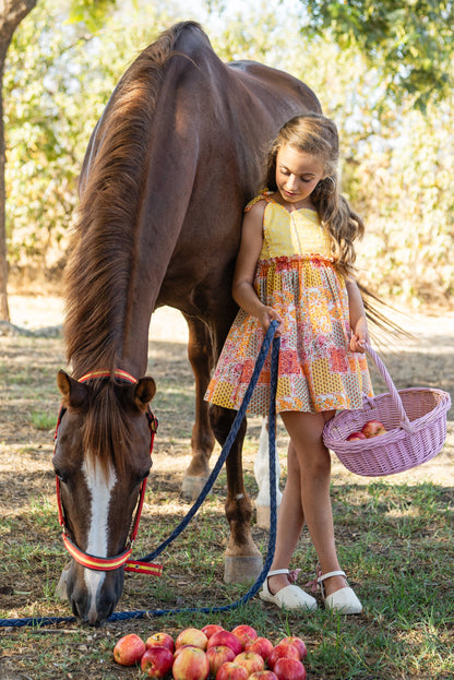 Vestido tirantes multicolor "Aikido"