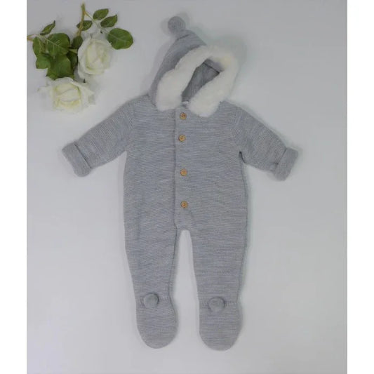 Buzo color gris con capucha - PARDALETS