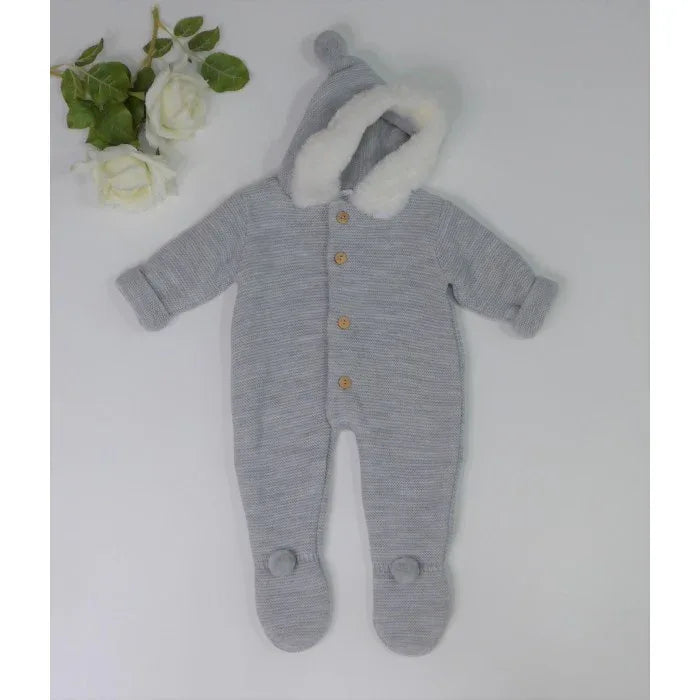 Buzo color gris con capucha - PARDALETS