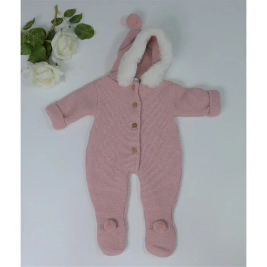 Buzo color rosa con capucha - PARDALETS