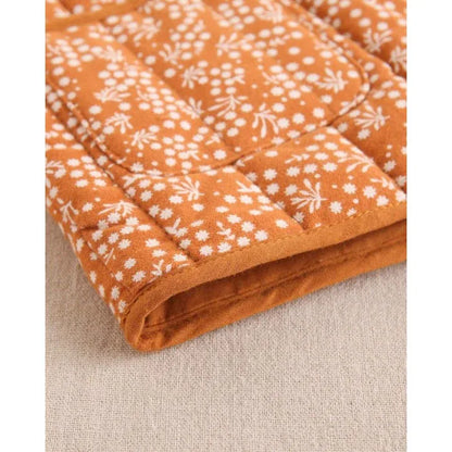 Chaleco naranja con flores - PARDALETS