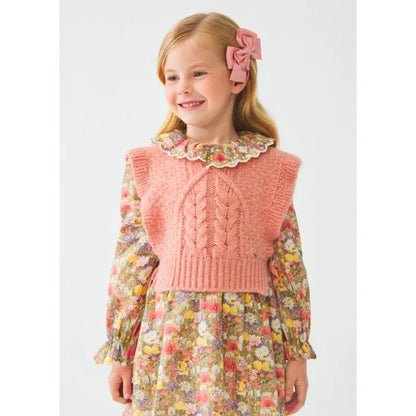 Chaleco tricot de trenzas - PARDALETS