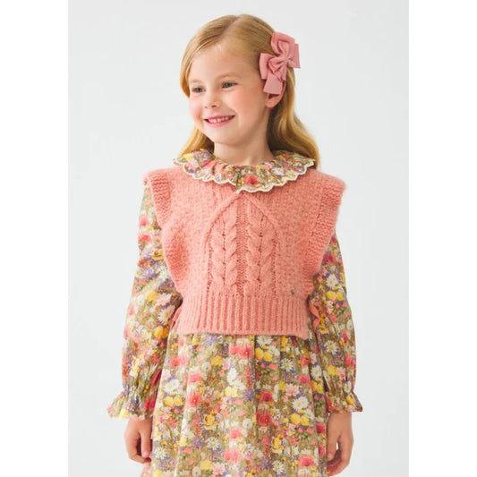 Chaleco tricot de trenzas - PARDALETS