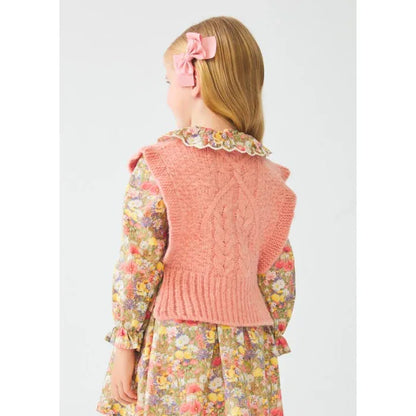 Chaleco tricot de trenzas - PARDALETS