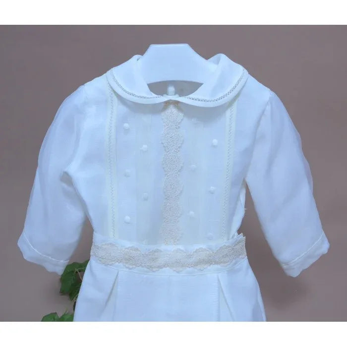 Conjunto bombacho organza bordada - PARDALETS