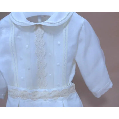 Conjunto bombacho organza bordada - PARDALETS