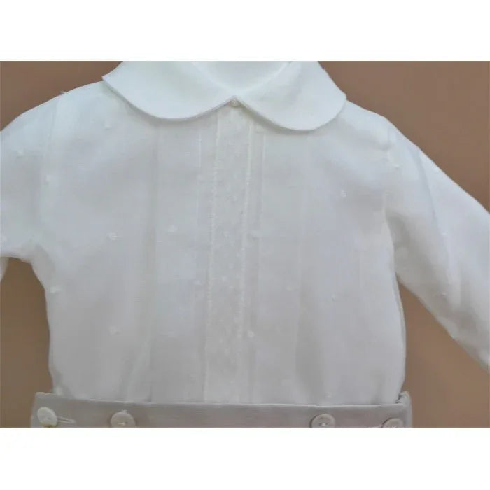 Conjunto camisa bordada y culote arena bordado - PARDALETS