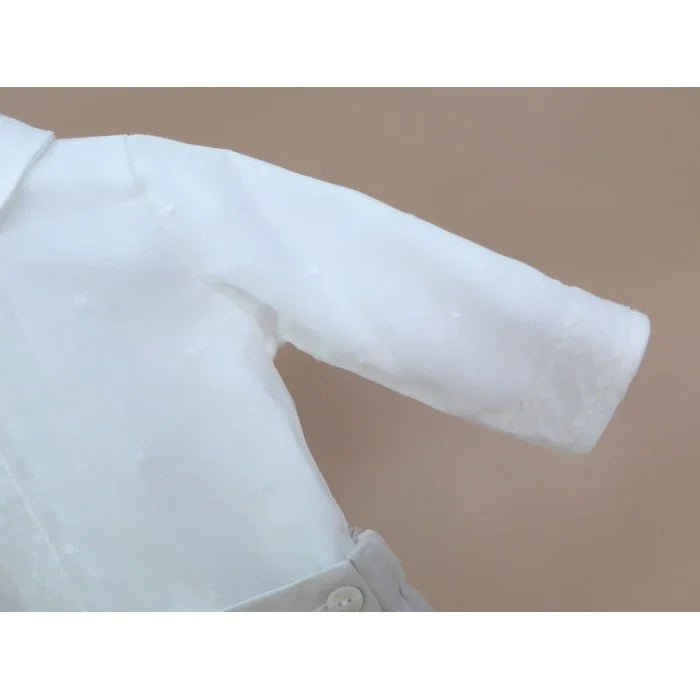 Conjunto camisa bordada y culote arena bordado - PARDALETS