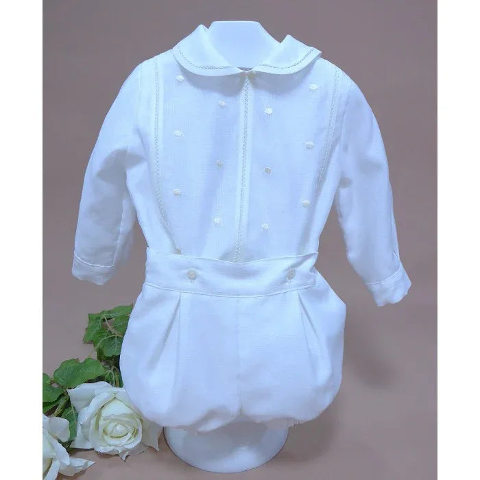 Conjunto camisa y bombacho bordado - PARDALETS