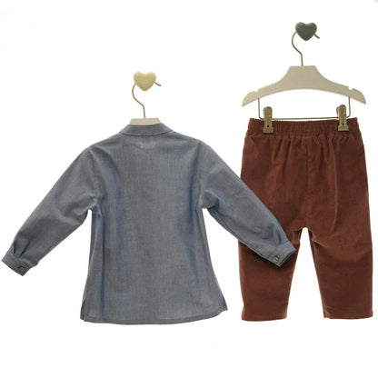 Conjunto camisa y pantalon buganvilla "Hanoi" - PARDALETS