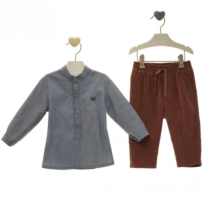Conjunto camisa y pantalon buganvilla "Hanoi" - PARDALETS