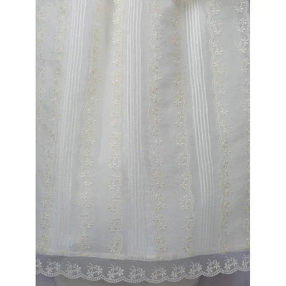 Faldon organza beig con capa - PARDALETS