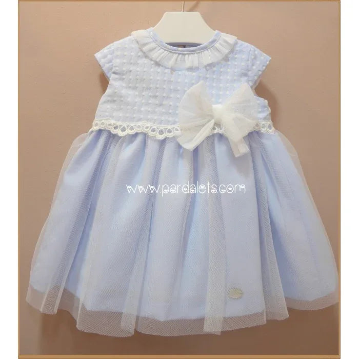 Jesusito azul con tul blanco - PARDALETS