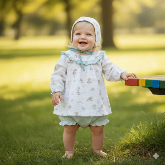 Jesusito y capota "Muselina" - PARDALETS