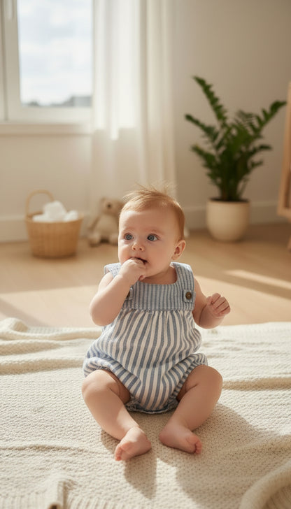 Bombacho rayas azules "Nagare"