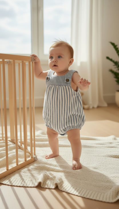 Bombacho rayas azules "Nagare"