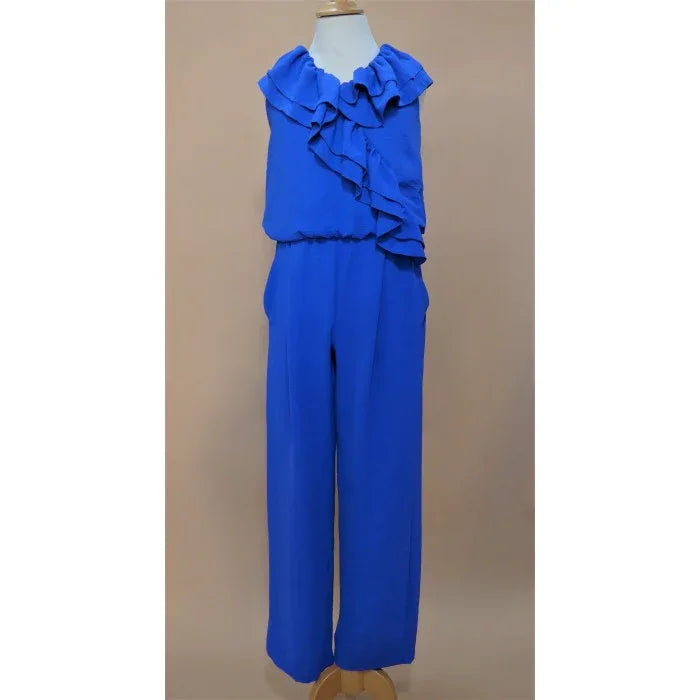 Mono azulon con volantes - PARDALETS