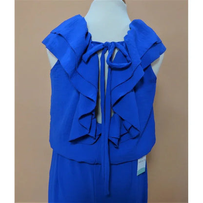 Mono azulon con volantes - PARDALETS