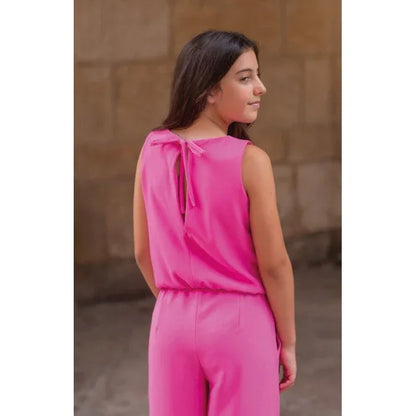 Mono fucsia con bolsillos - PARDALETS