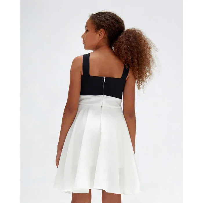 Mono vestido crudo y marino - PARDALETS