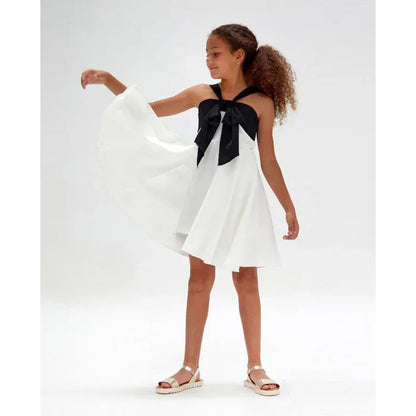 Mono vestido crudo y marino - PARDALETS