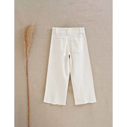 Pantalon blanco culotte - PARDALETS