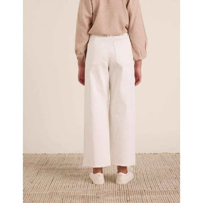 Pantalon blanco culotte - PARDALETS
