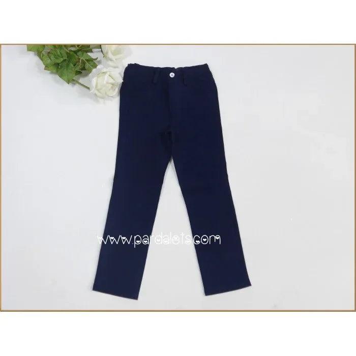 Pantalon largo marino 5 bolsillos - PARDALETS
