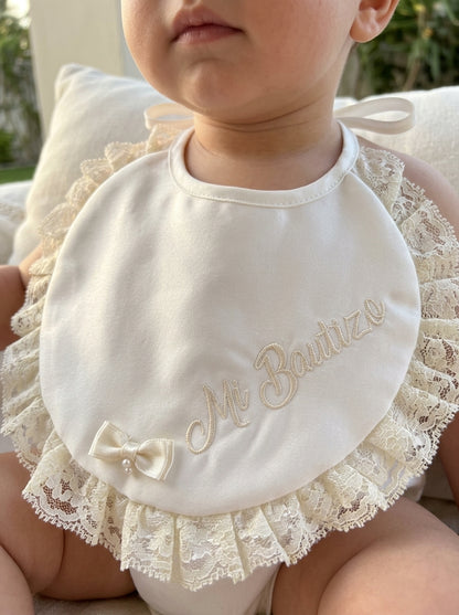 Babero "Mi Bautizo"