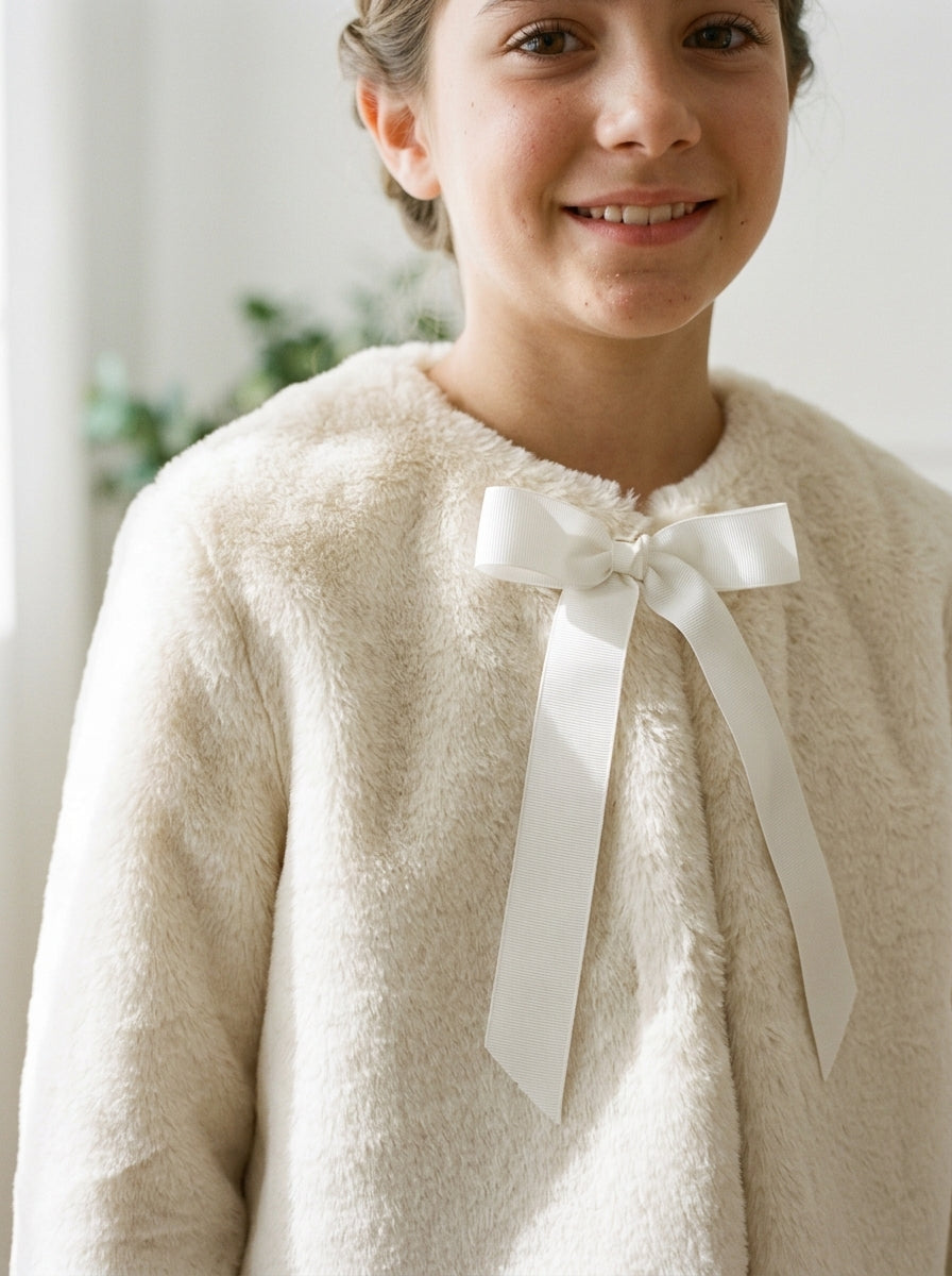 Bolero pelito extrasuave beig