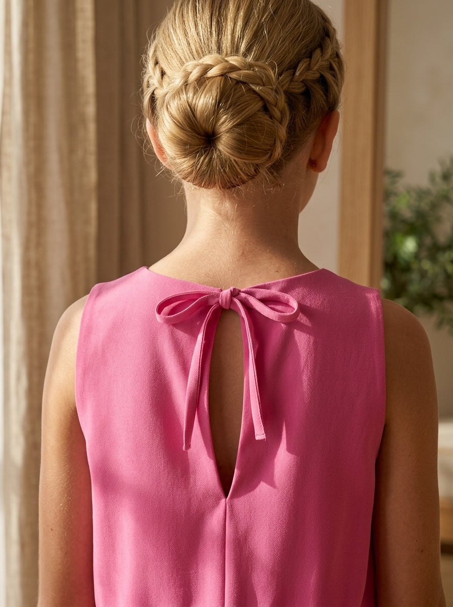 Mono fucsia con bolsillos