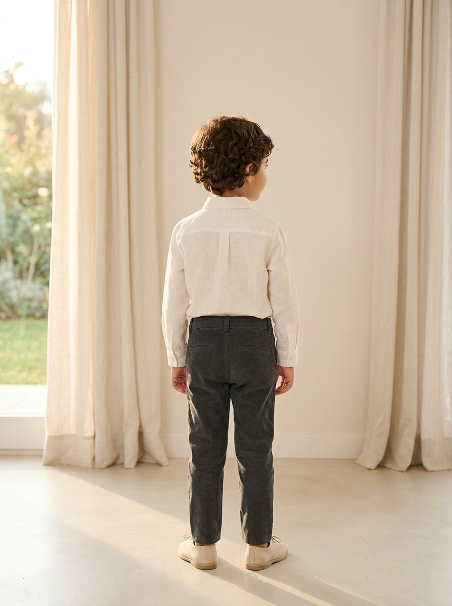 Pantalon largo micropana verde botella