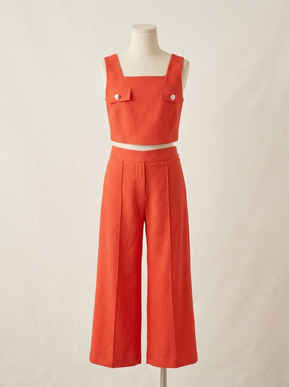 Conjunto 2 piezas coral