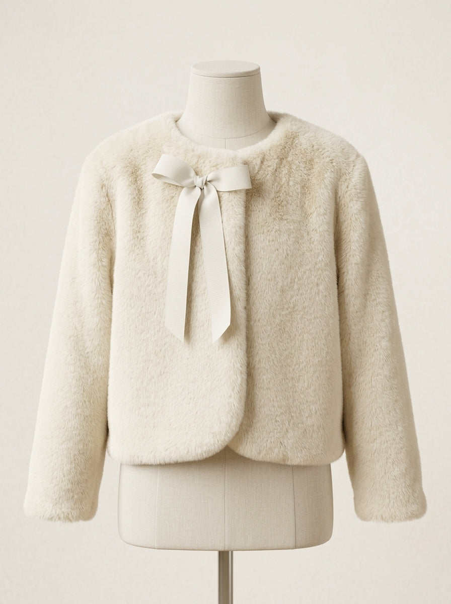 Bolero pelito extrasuave beig