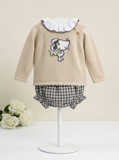 Conjunto Ratoncita bebé 3 piezas "Ratoncita"