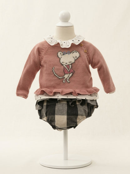 Conjunto 3 piezas "Ratoncita"