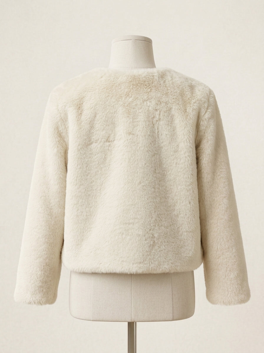 Bolero pelito extrasuave beig