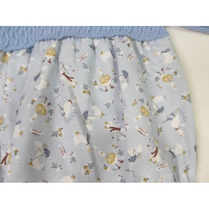 Pelele celeste y estampado de patitos - PARDALETS